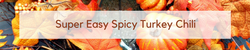 Super Easy Spicy Turkey Chili www.mommacan.com